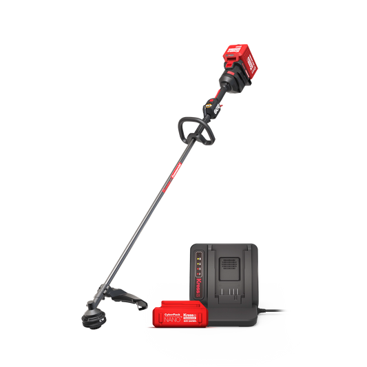 Kress 60V Commercial grass trimmer virtual kit with KC100.9, KAC800 battery and KA3714 charger