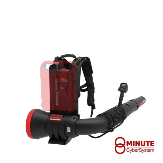 Kress Commercial 60V 35 N Backpack Blower- BUNDLE DEAL INCLUDES :- 1 X Battery Plus 1 x Charger - Valid until 30/11/2025