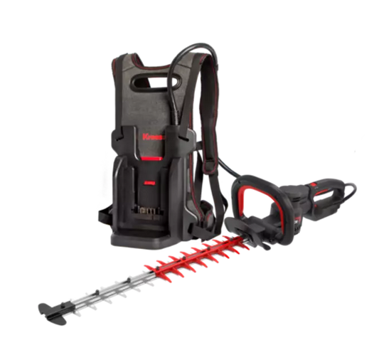 KRESS BUNDLE DEAL - KG260E.9 Kress 60 V 67 cm cordless brushless backpack hedge trimmer P|lus 1 x Battery and 1 x Charger - Valid until 30th June 2026