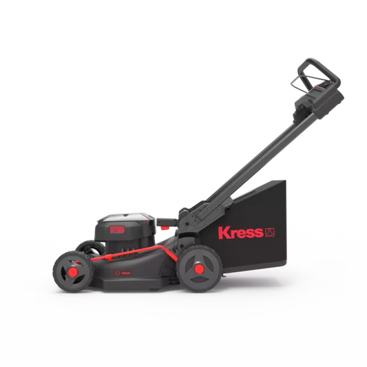 Kress 60 V 46 cm cordless brushless push lawn mower — tool only