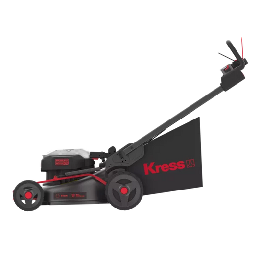 Kress 60 V 51 cm cordless brushless self-propelled lawn mower — tool only