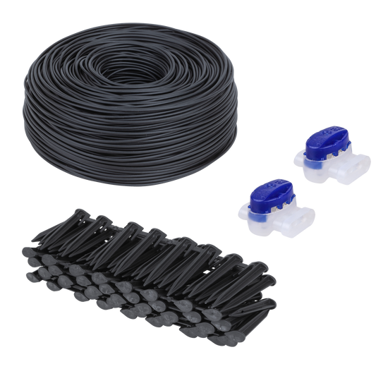 Kress 350 m2 Installation Kit:  350m boundary wire, 470pegs, 2 connectors - KA0162
